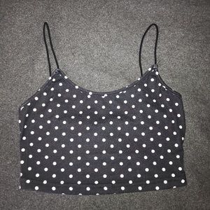Polkadot crop top